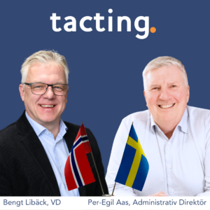 Testhuset och Acting HR slår samman krafterna och startar Tacting i Norge. 